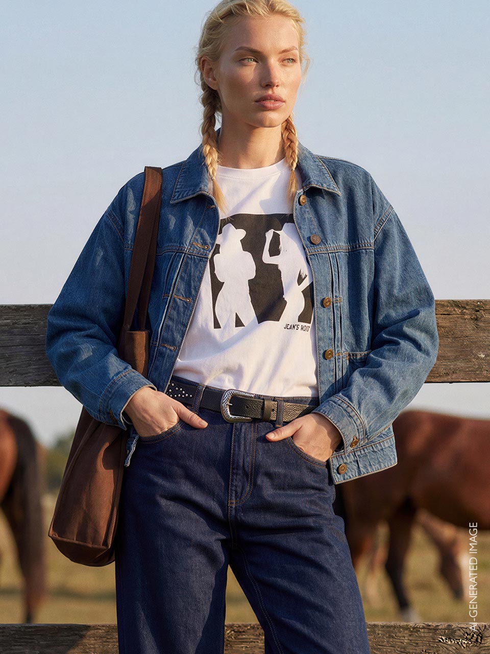 Total denim look: dresses, sets and blazers for a perfect outfit