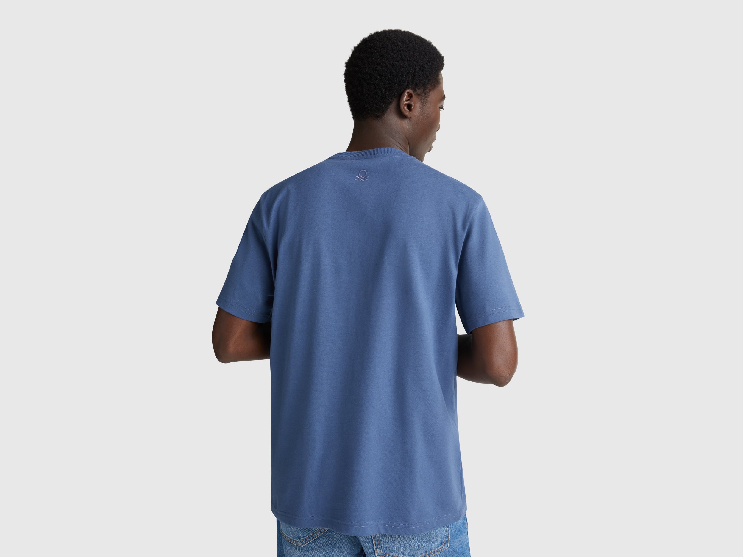 T-shirt em algodão com bolso pequeno - ucb_image_B