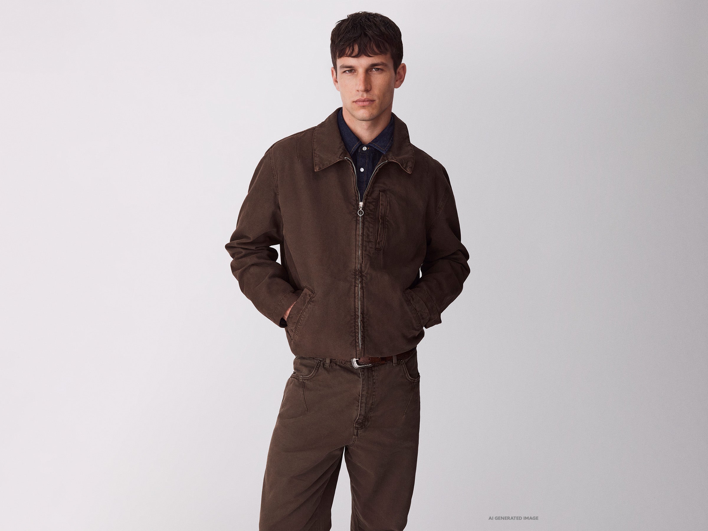 Casaco workwear em lona - ucb_image_F