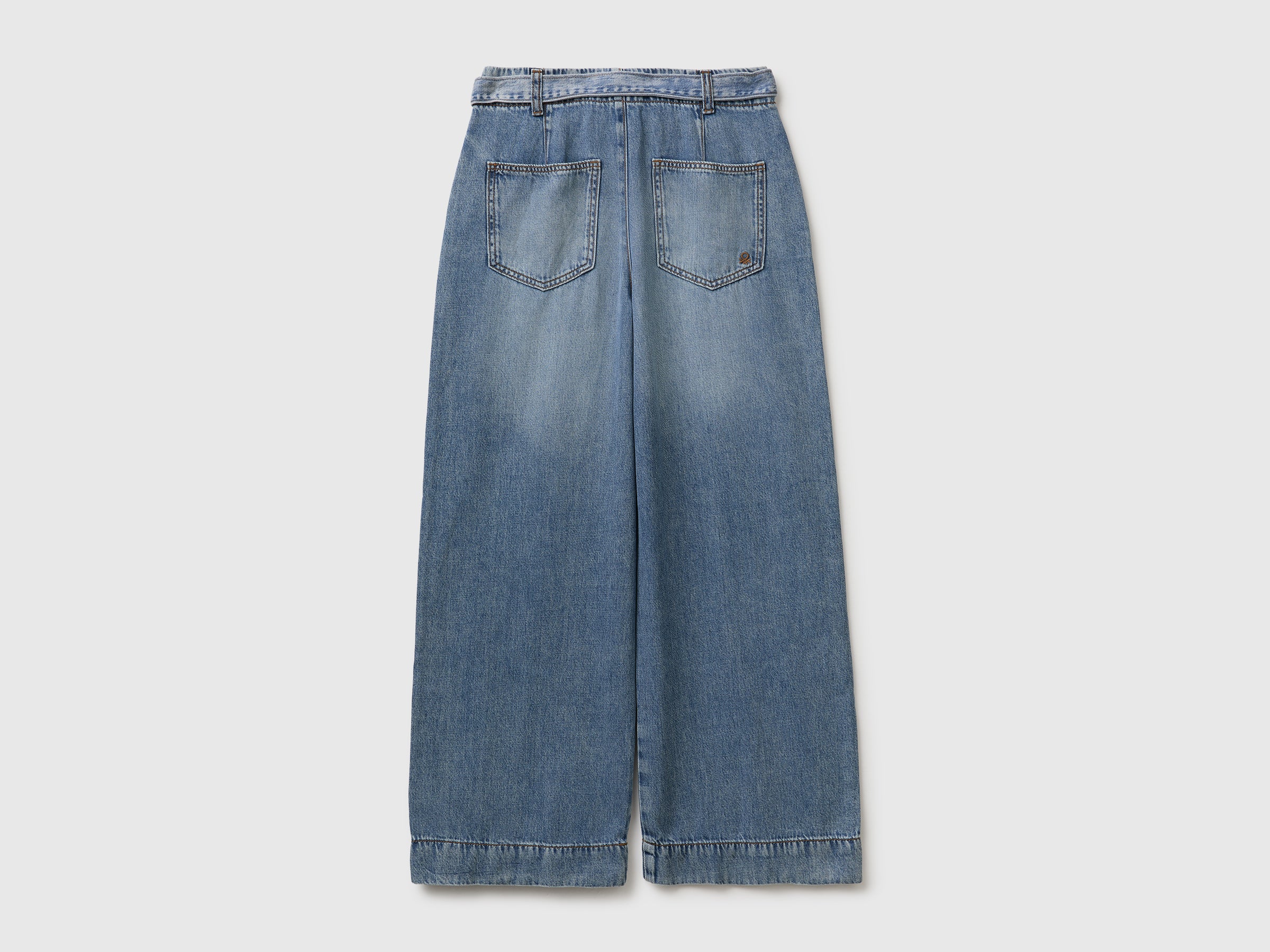 Jeans wide fit com cinto - ucb_image_BS