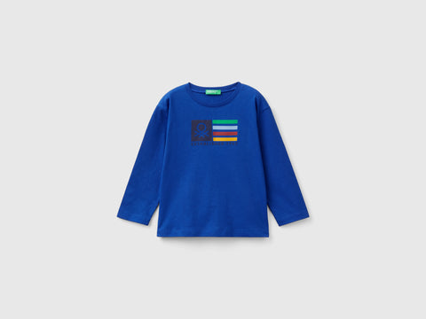 T-shirt de manga comprida em algodão - ucb_image_FS