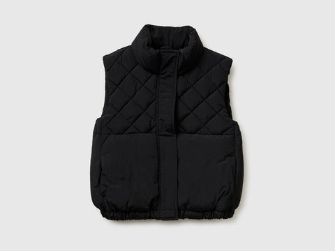 Padded vest with high collar - ucb_image_FS
