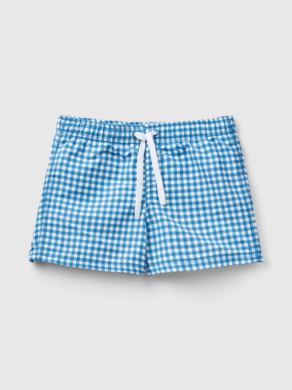 Boxers de banho com estampa aos quadrados - ucb_image_FS