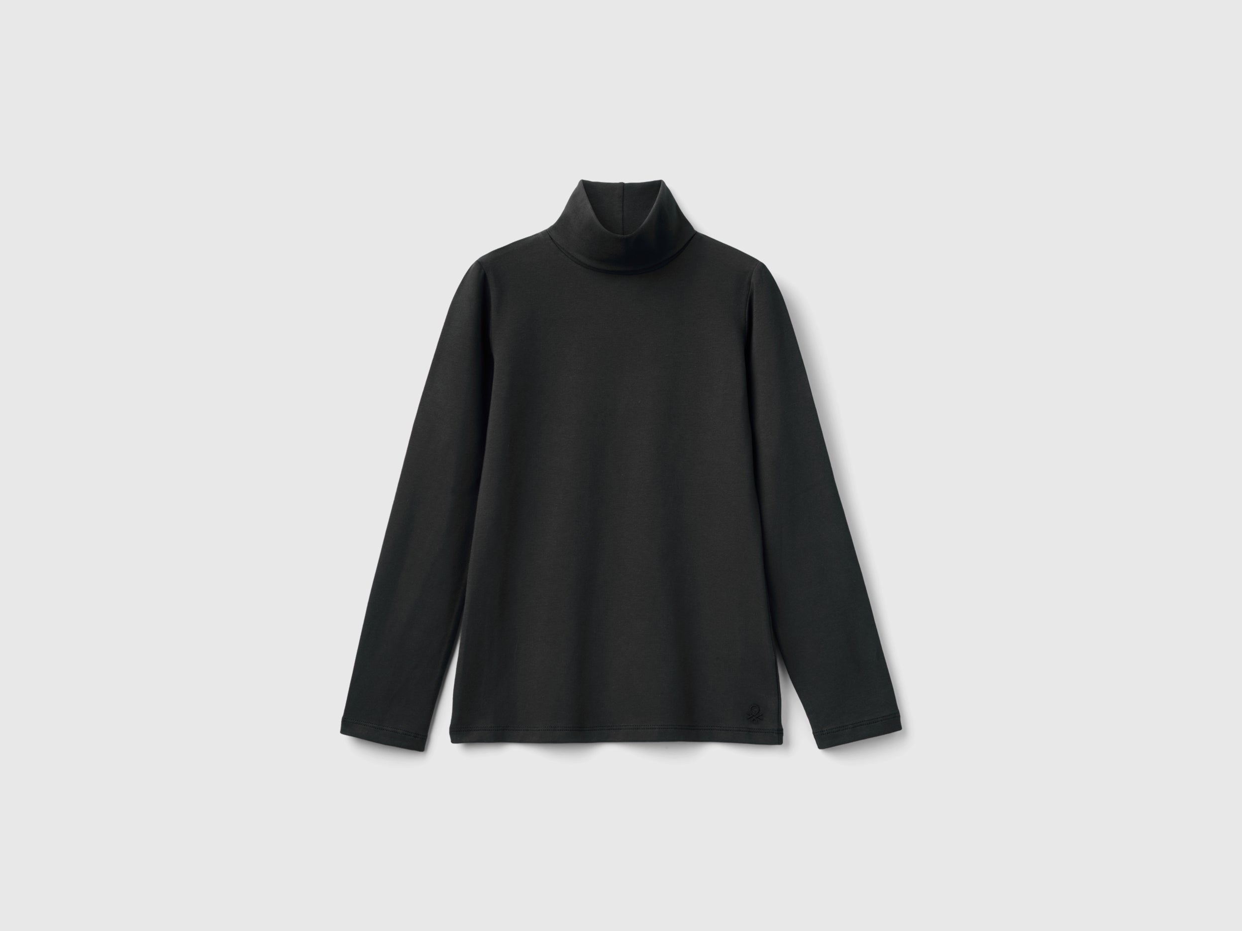 T-shirt stretch com gola alta - ucb_image_FS