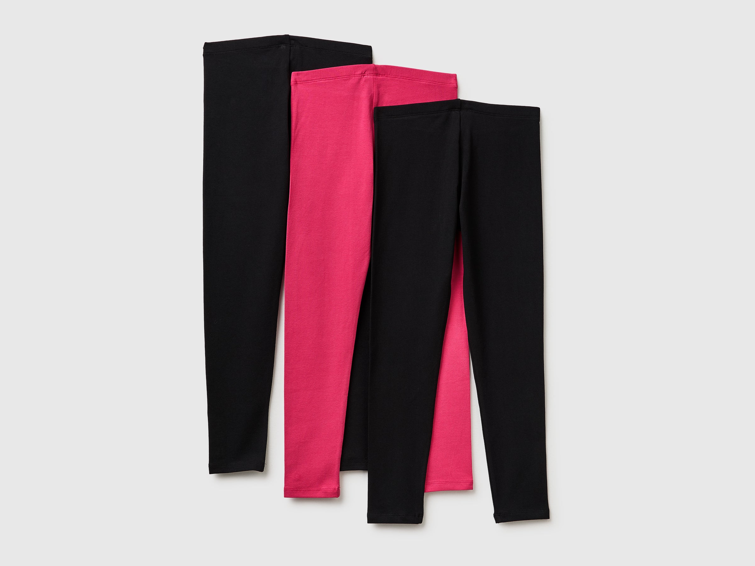 Três leggings em algodão stretch - ucb_image_BS