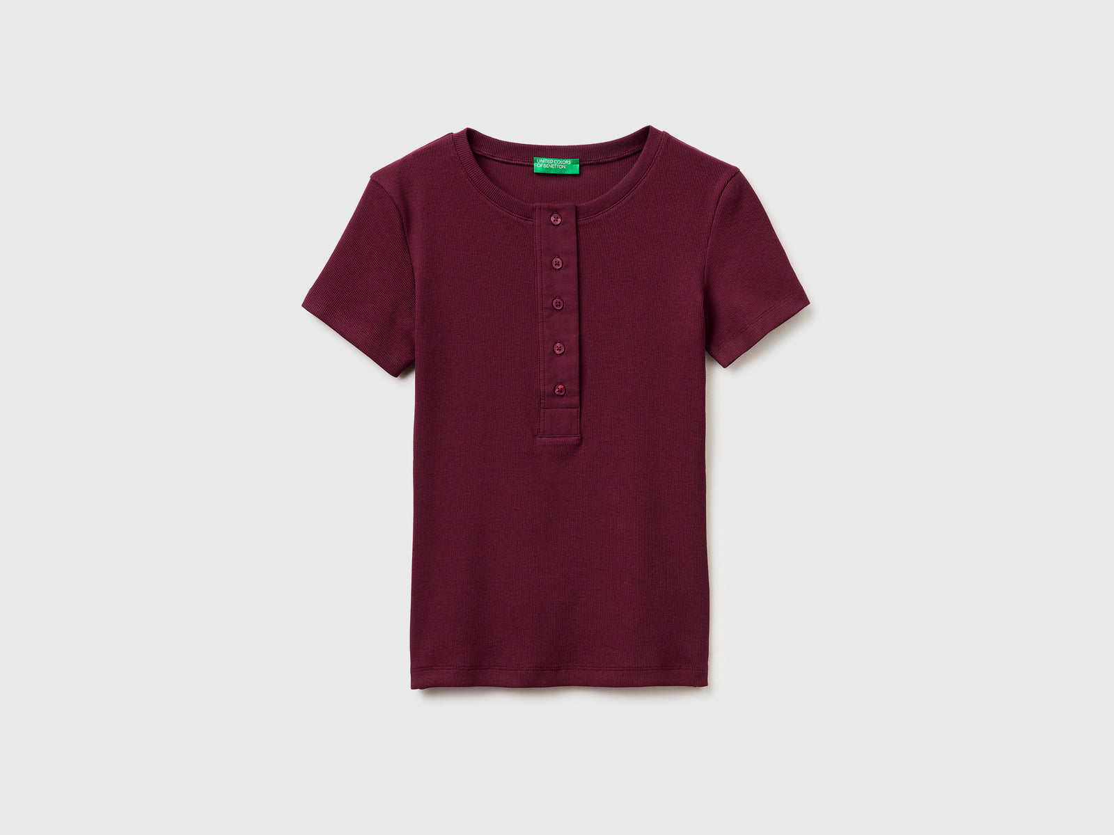 Ribbed henley T-shirt - ucb_image_FS
