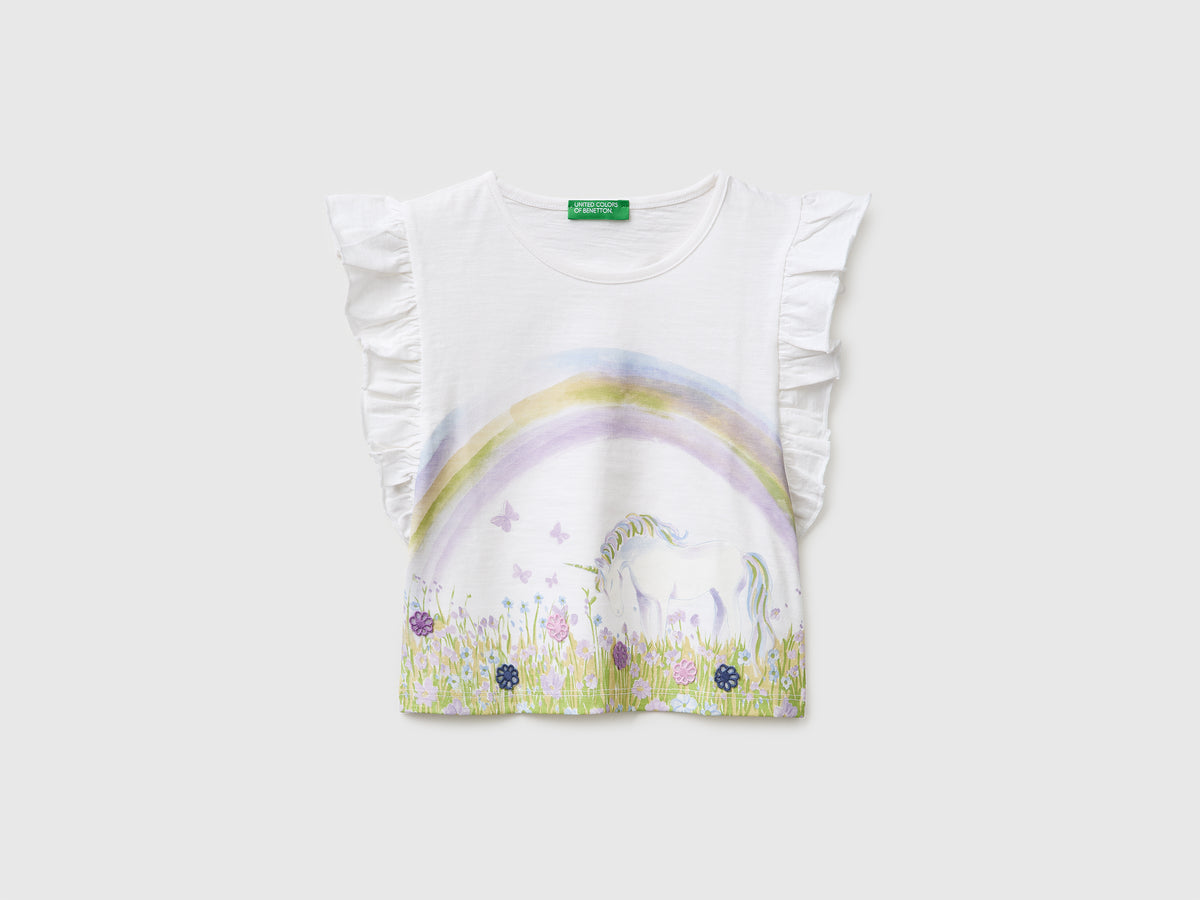 T-shirt cropped com estampa e bordado - ucb_image_FS