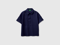 100% linen short-sleeved blouse - ucb_image_FS