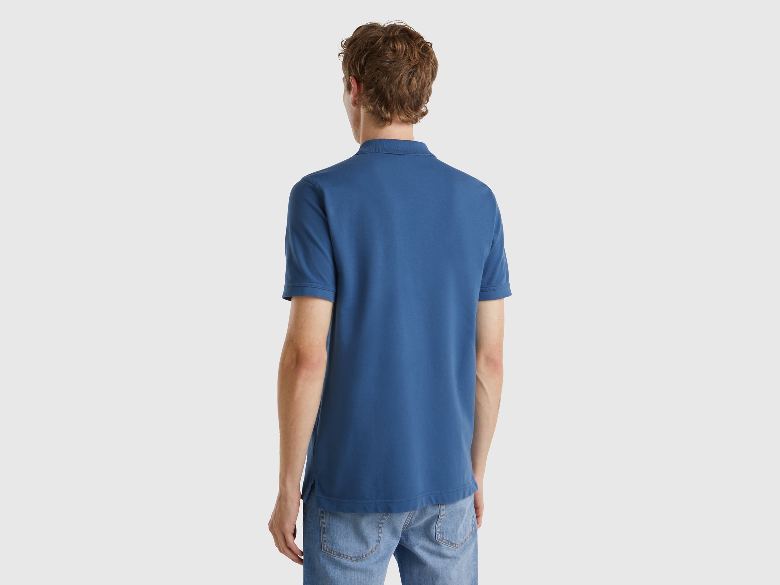 Polo azul força aérea slim fit - ucb_image_B