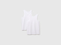 Duas t-shirts sem mangas interiores em algodão stretch - ucb_image_FS