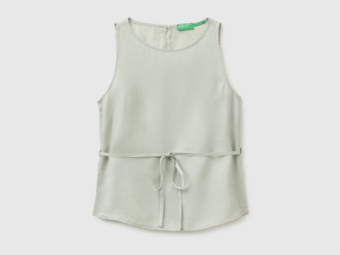 100% linen tank top with strap - ucb_image_FS