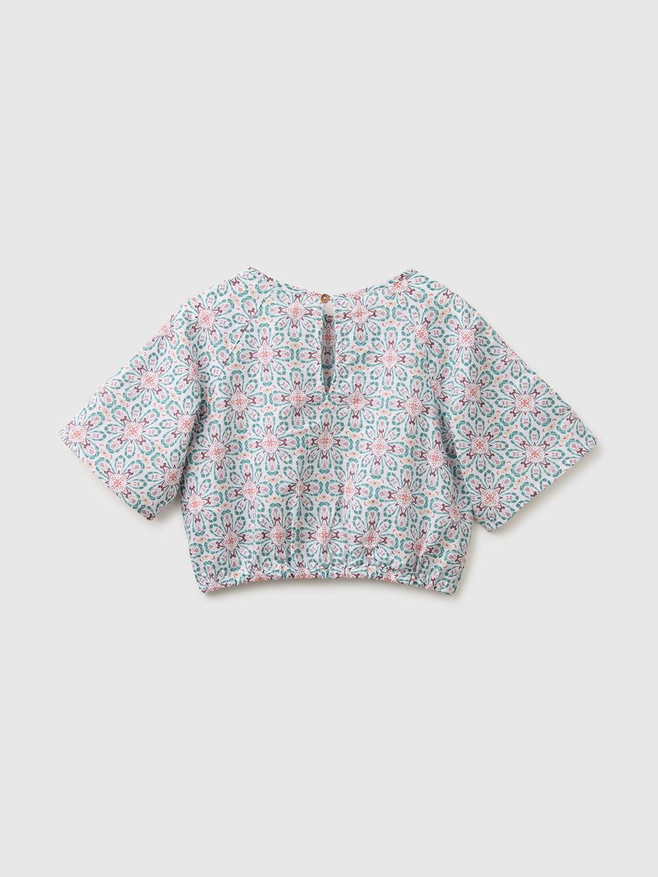 Floral blouse in linen blend - ucb_image_BS
