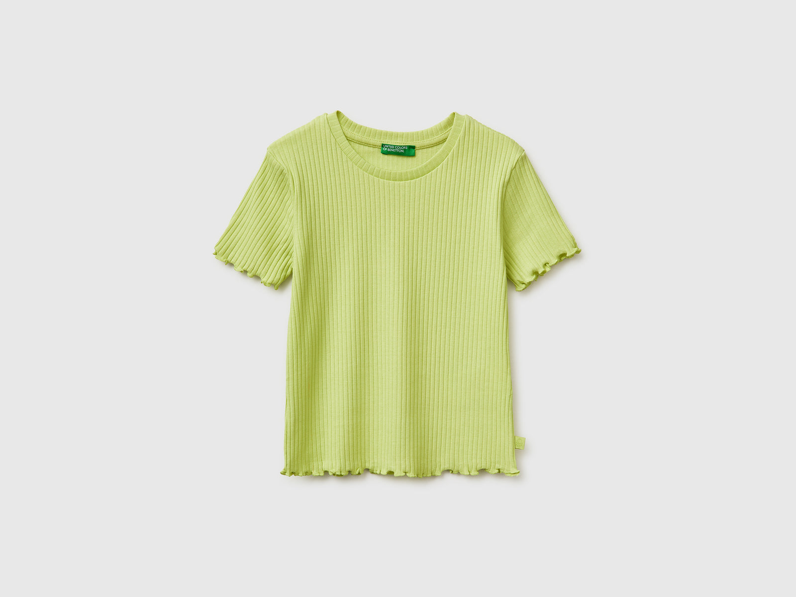 Slim fit ribbed t-shirt - ucb_image_FS