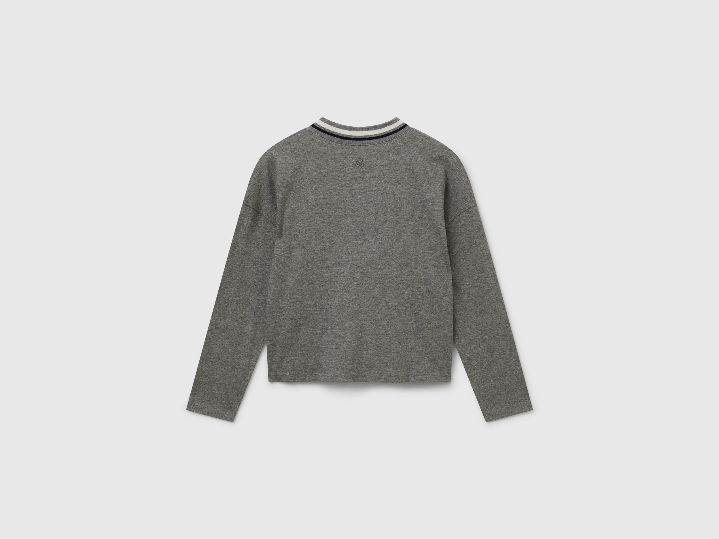 T-shirt com bordado lantejoulas - ucb_image_BS