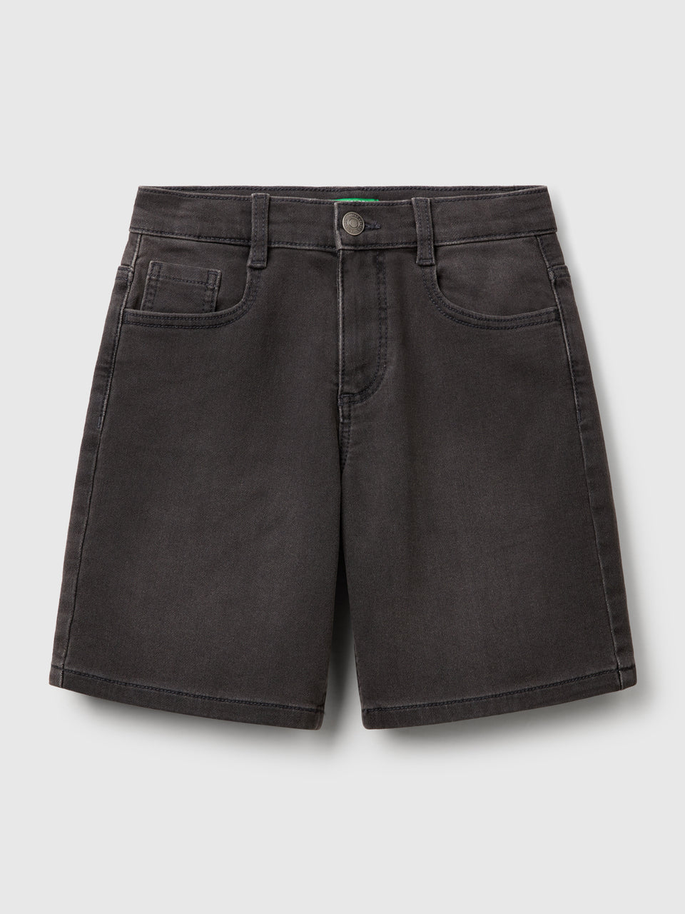 Bermuda in denim elasticizzato - ucb_image_FS