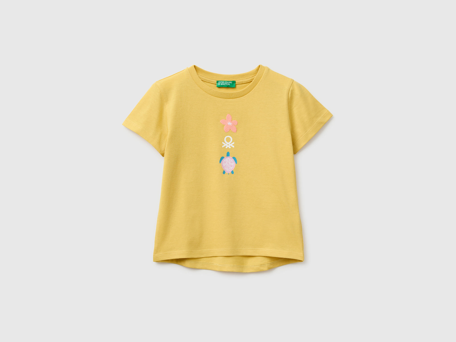 T-shirt with print and embroidery - ucb_image_FS