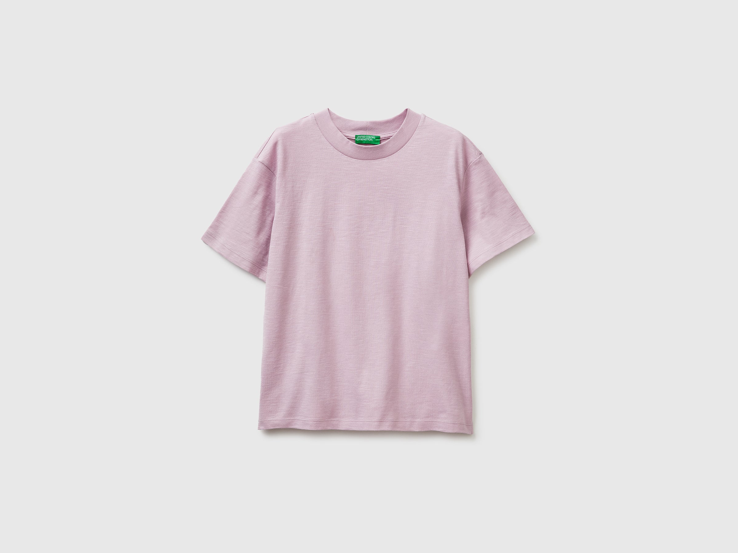 Crew neck t-shirt in lightweight cotton - ucb_image_FS