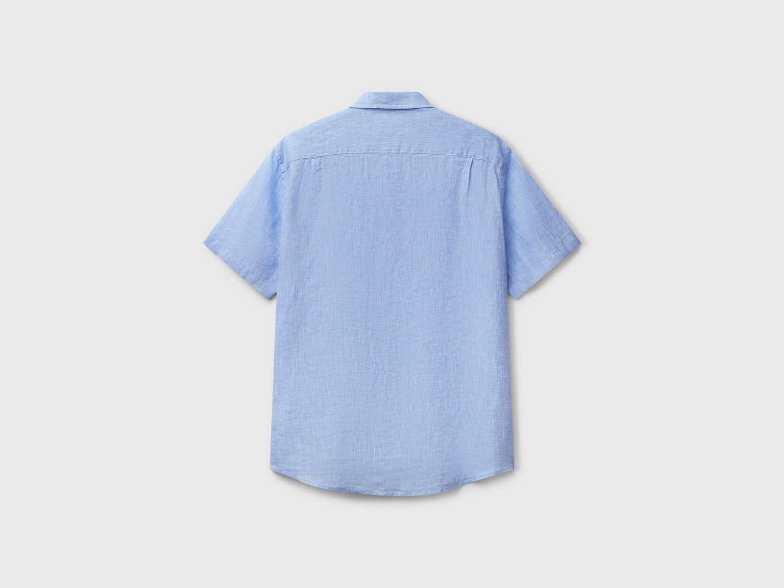 Camisa de manga curta em linho puro - ucb_image_BS