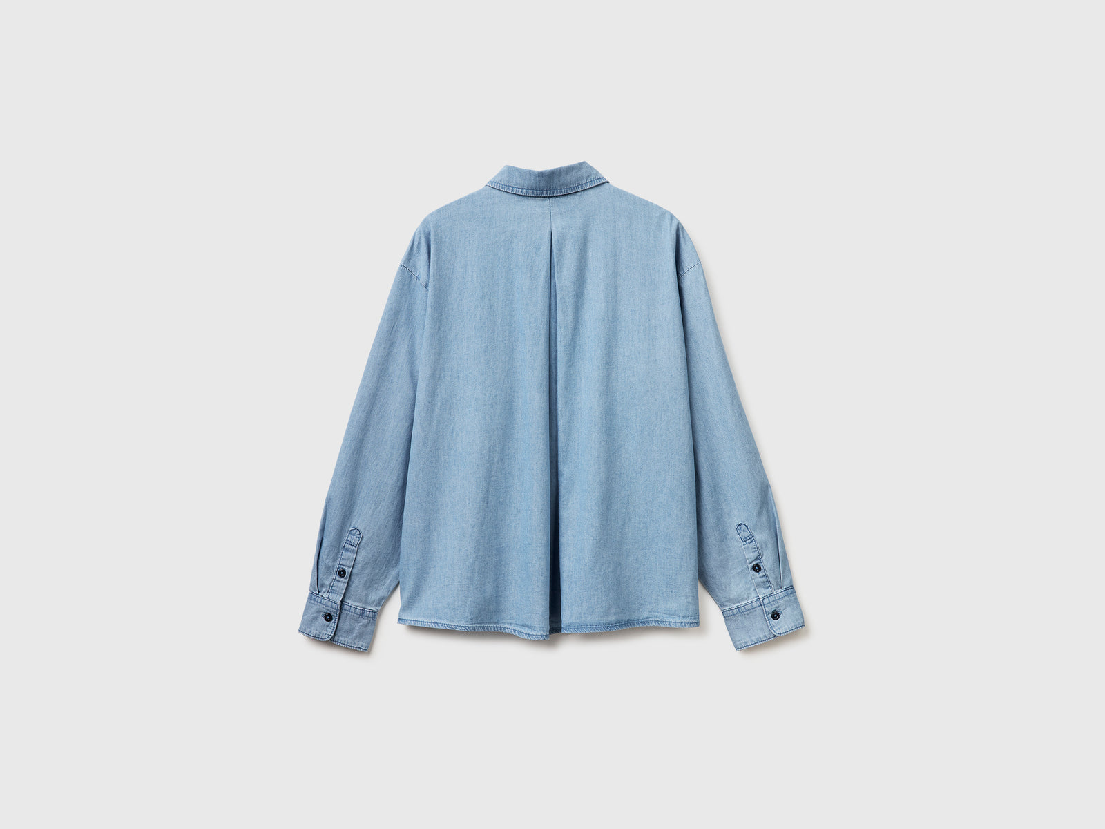 Cropped chambray shirt - ucb_image_BS