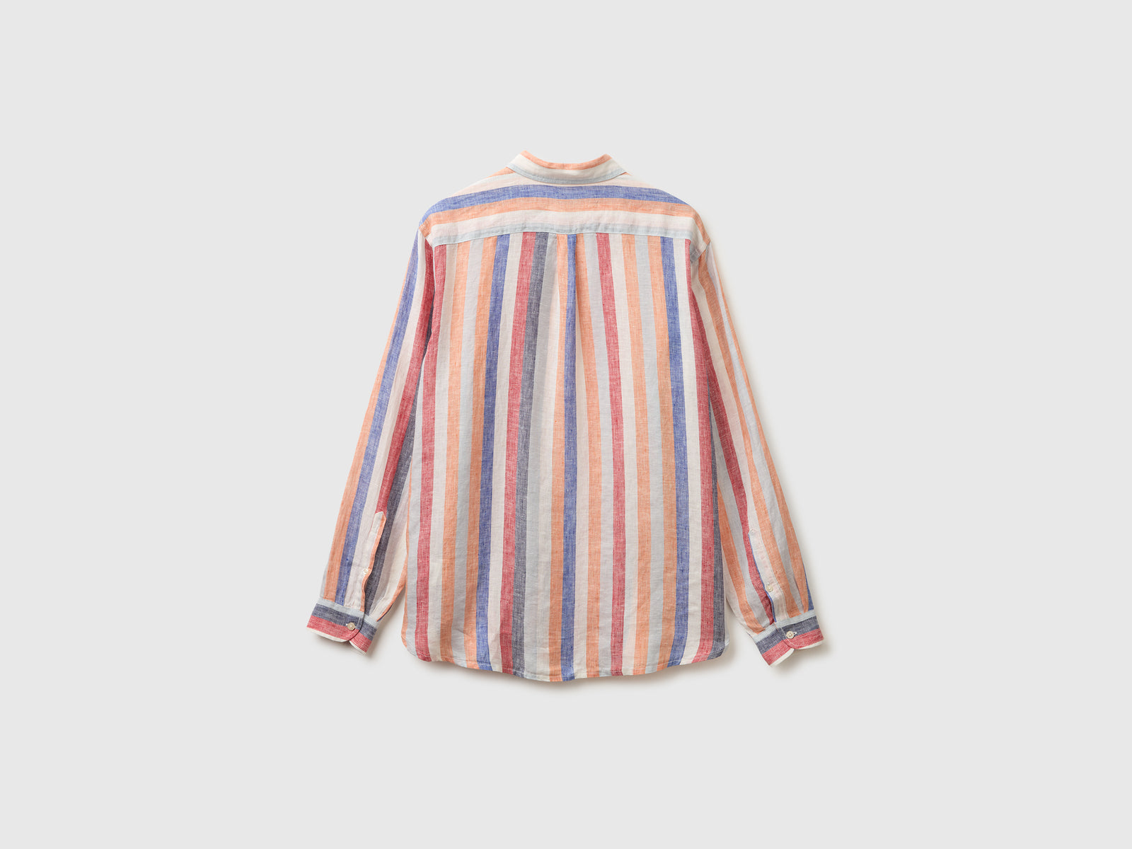 Camisa às riscas em linho puro - ucb_image_BS