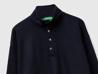 Sweatshirt with half button closure - ucb_image_DS1