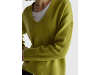 Camisola decote em V 100% lã - ucb_image_FY