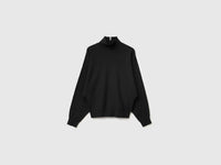 Camisola de gola alta com manga em forma de asa de morcego - ucb_image_FS