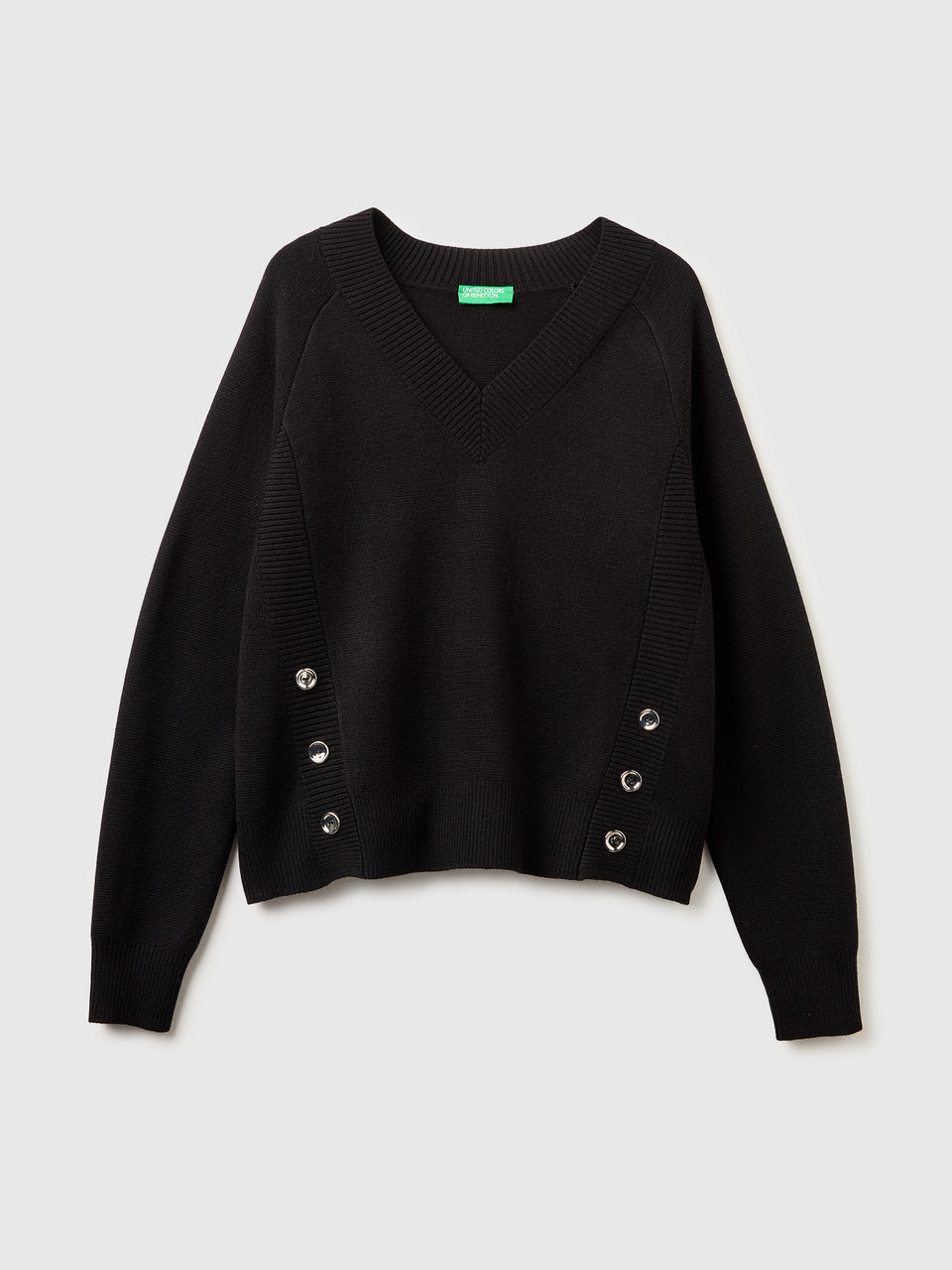 Camisola trabalhada com decote em V - ucb_image_FS