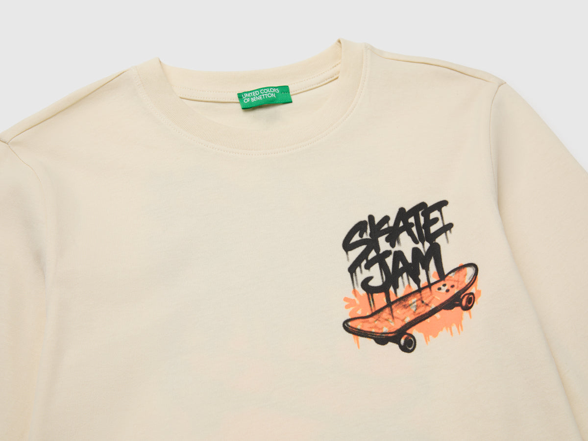 T-shirt com estampa 100% algodão orgânico - ucb_image_DS1