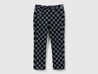 Jeggings pretas com estampa aos quadrados - ucb_image_FS