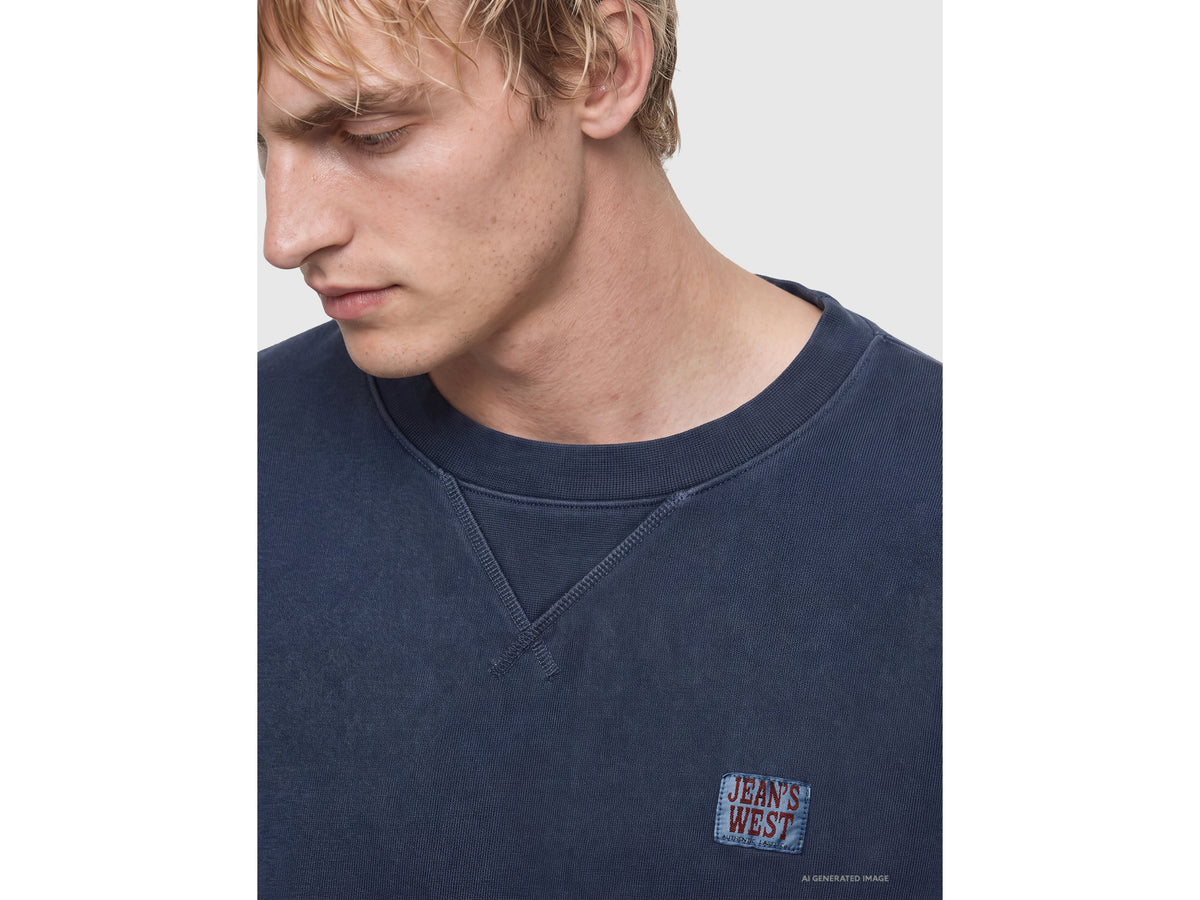 Sweat de gola redonda efeito vintage - ucb_image_FY