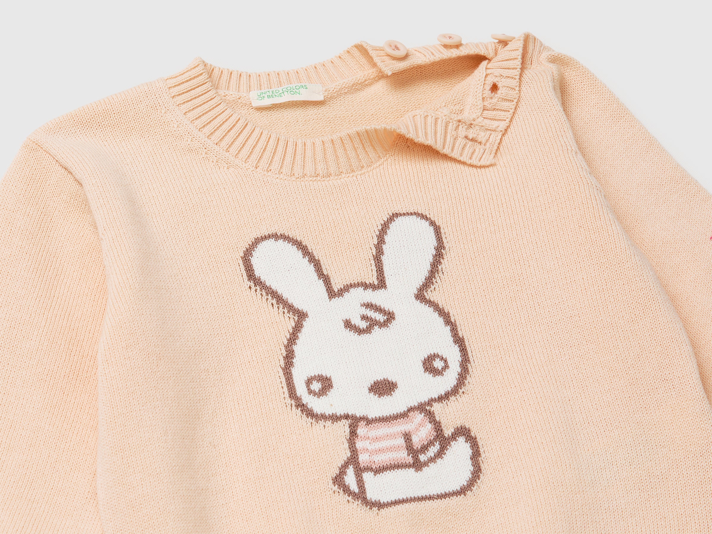 Sweater with bunny inlay - ucb_image_DS1