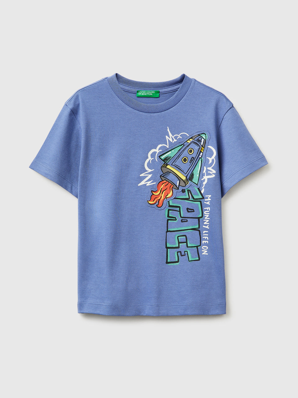 T-shirt with print and application - ucb_image_FS