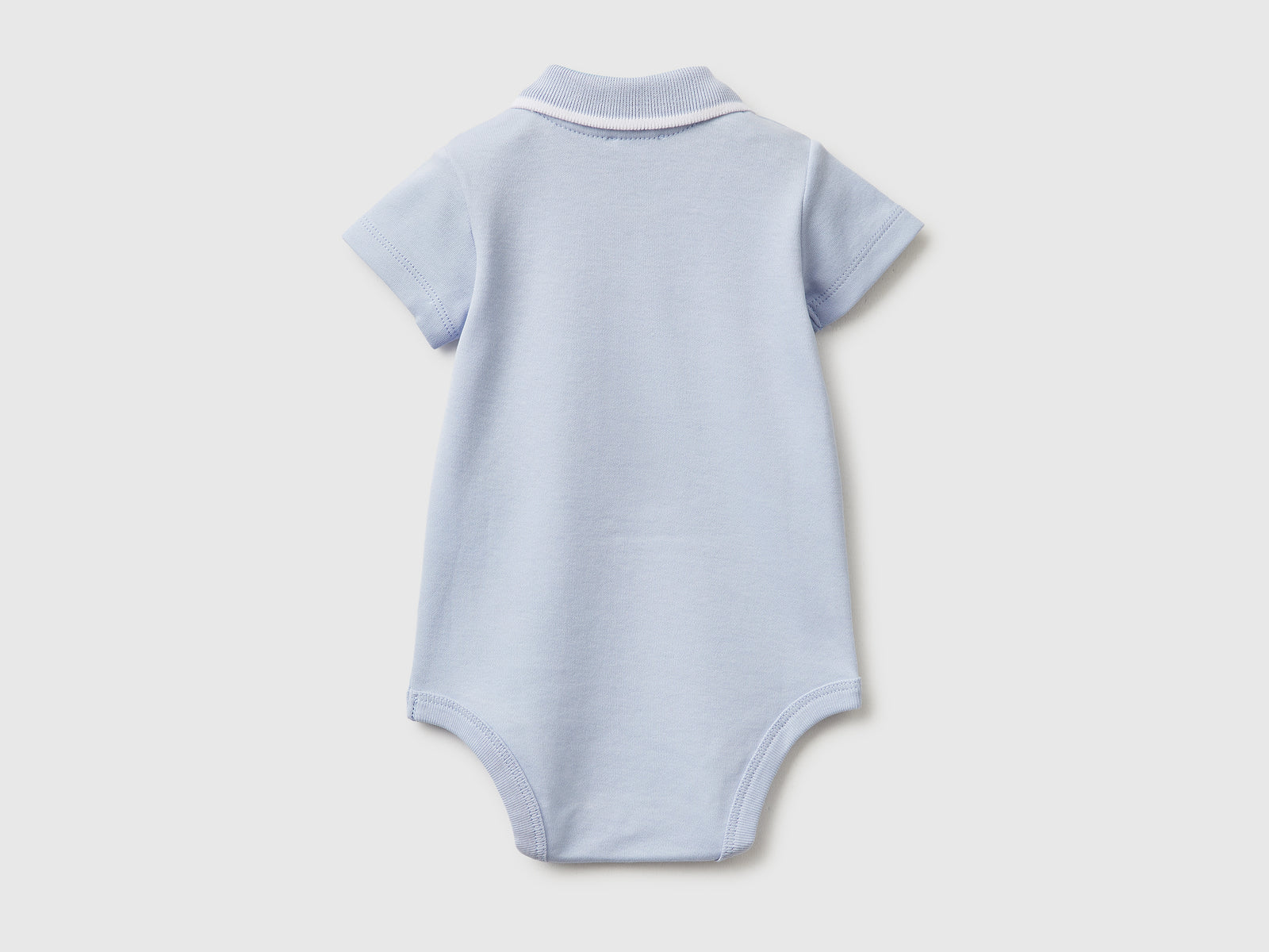 Polo onesie in organic cotton - ucb_image_BS