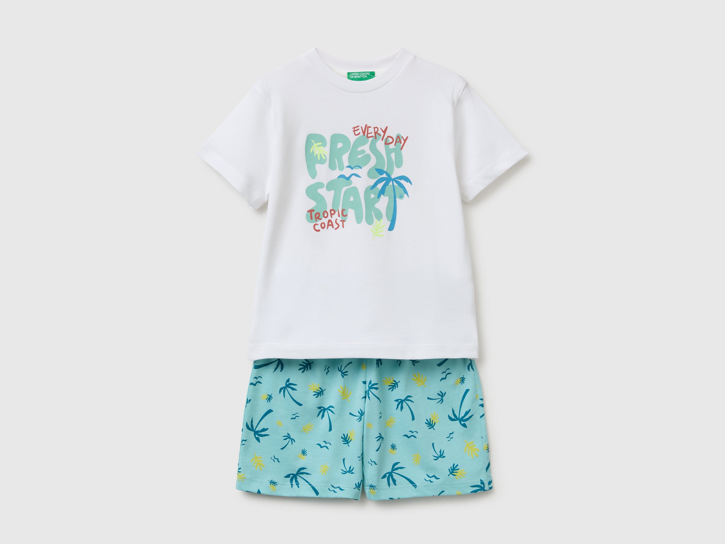 Printed t-shirt and shorts set - ucb_image_FS