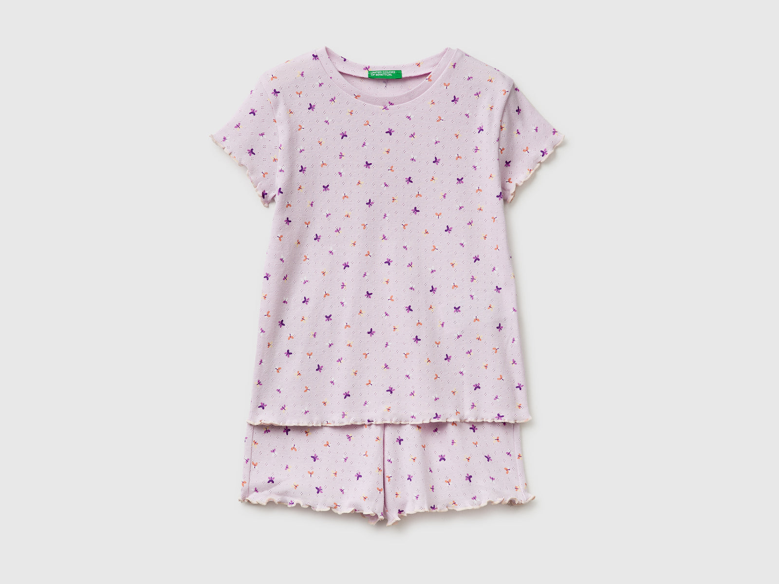 Ribbed patterned short pyjamas - ucb_image_FS