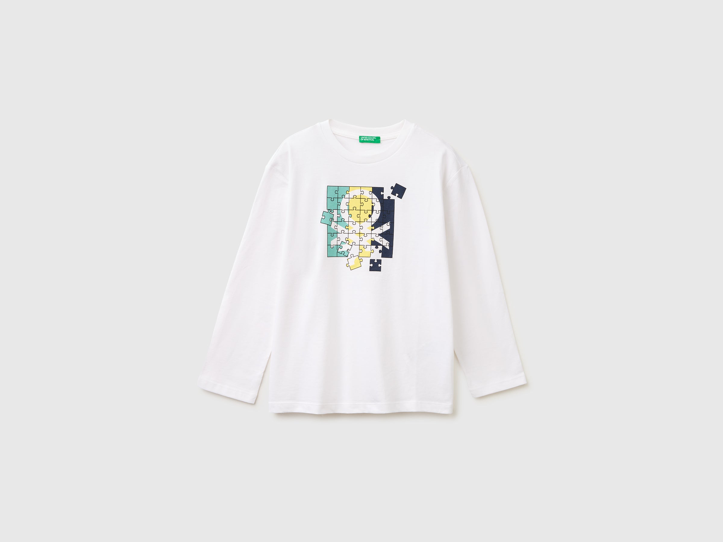 T-shirt in organic cotton with logo print - ucb_image_FS