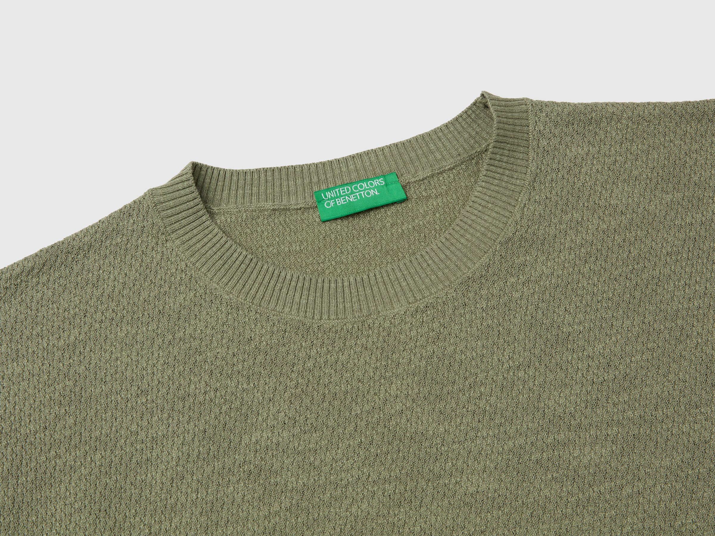 Sleeveless linen blend sweater - ucb_image_DS1
