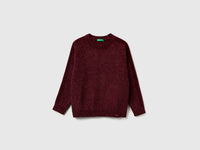 T-shirt de gola redonda em chenille - ucb_image_FS