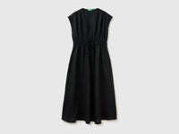 Flared dress in pure linen - ucb_image_FS