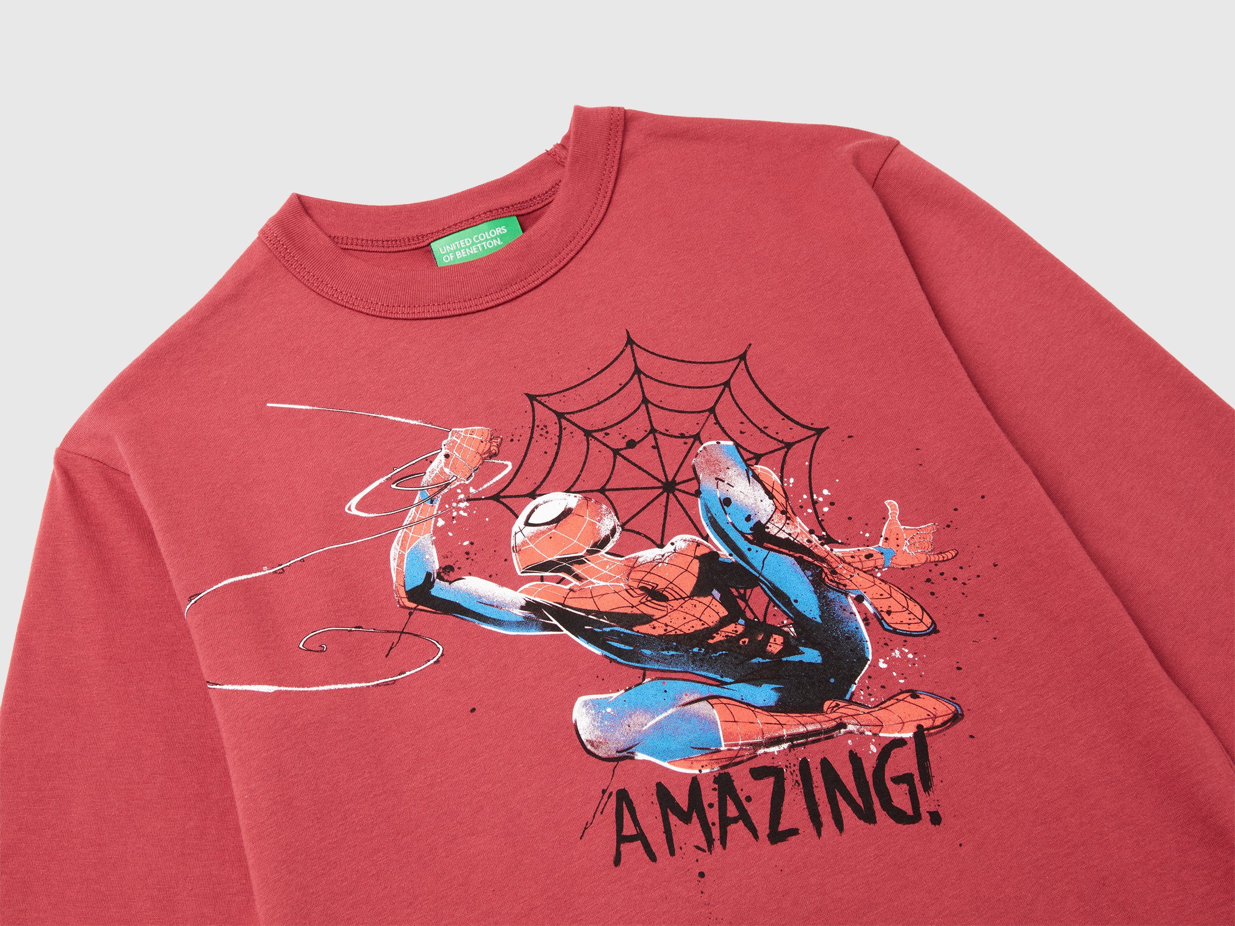 T-shirt com estampa ©Marvel Spiderman - ucb_image_DS1