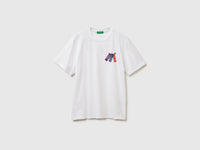 T-shirt relaxed fit com estampa à frente e atrás - ucb_image_FS