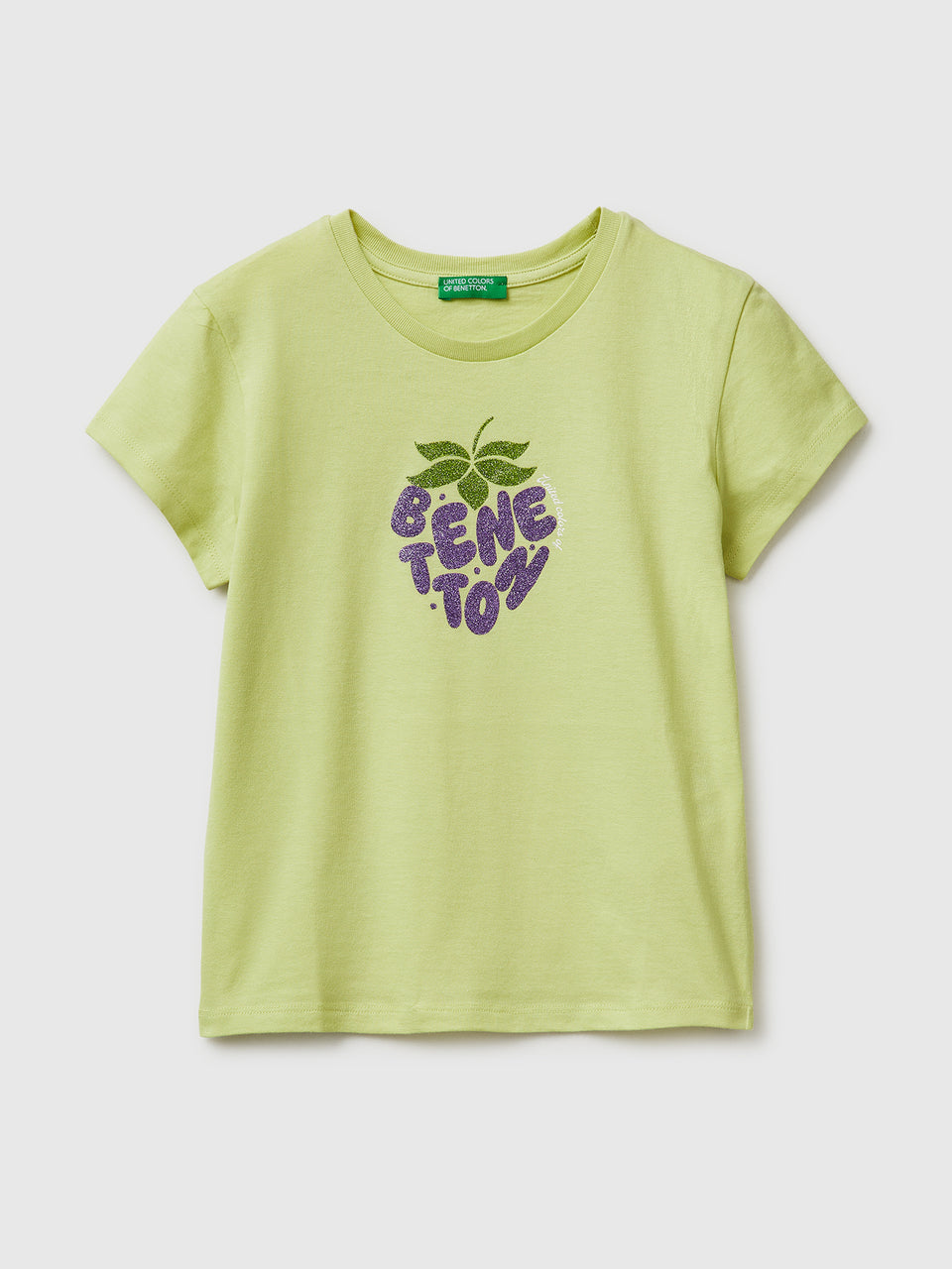 T-shirt with glitter print - ucb_image_FS
