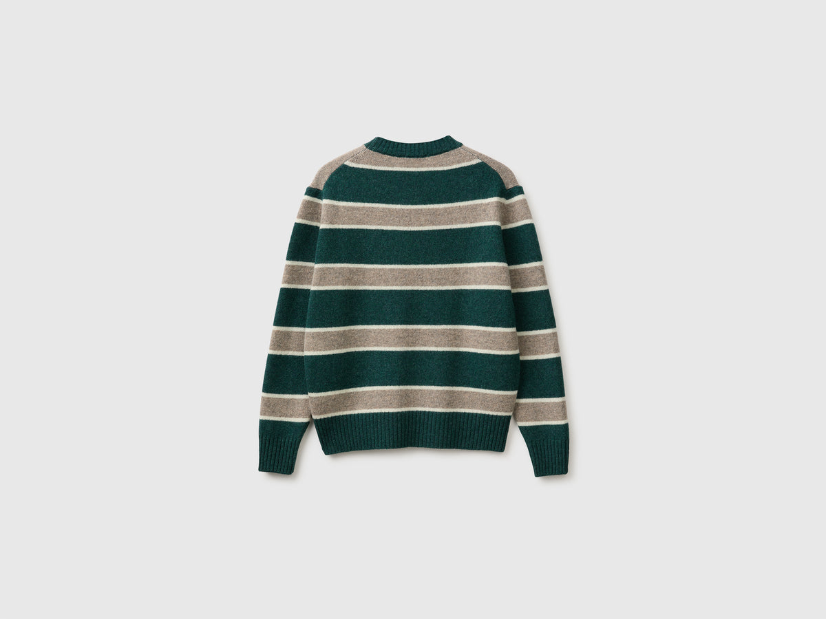 Camisola às riscas 100% lã Shetland - ucb_image_BS