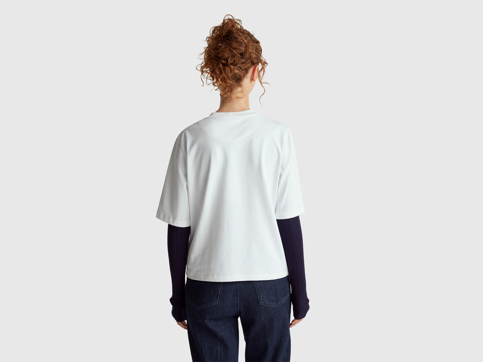 T-shirt bianca con stampa Coco Capitán - ucb_image_B