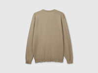 Camisola em algodão puro com decote em V - ucb_image_BS