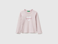 T-shirt in organic cotton with glittery logo - ucb_image_FS