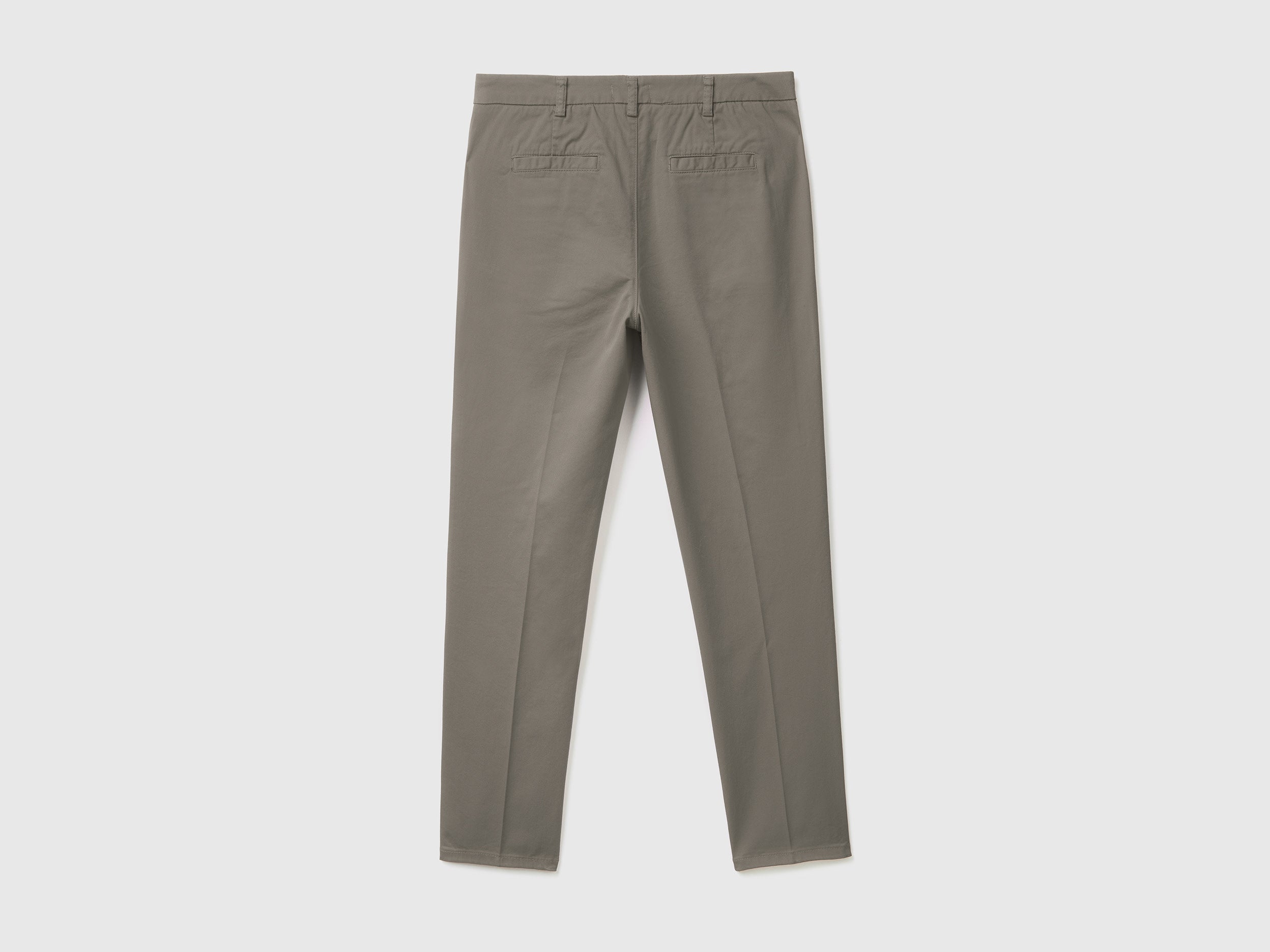 Chinos slim fit em algodão cinzento - ucb_image_BS