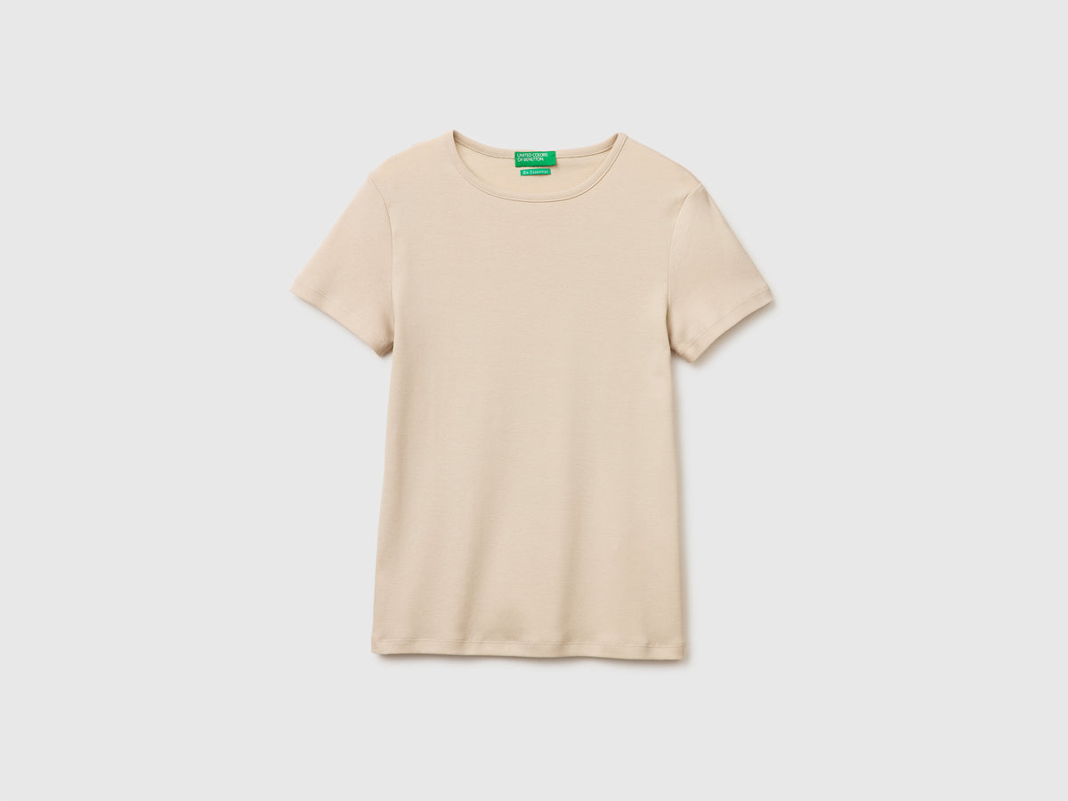 T-shirt de gola redonda slim fit - ucb_image_FS