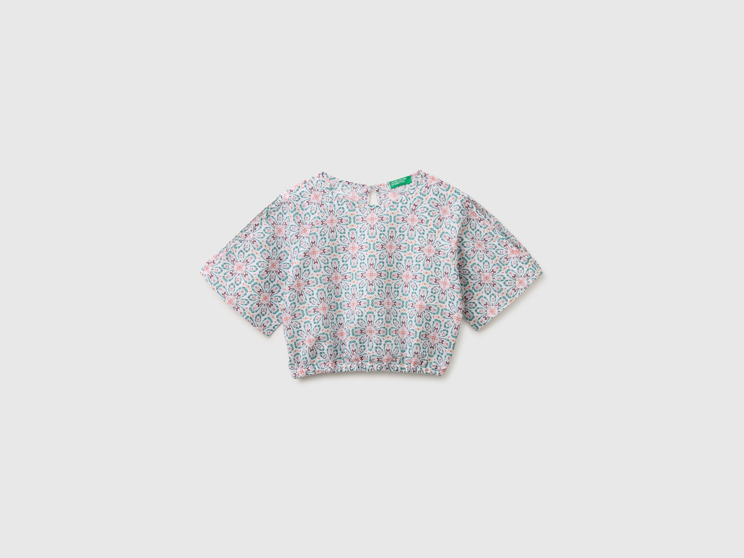 Floral blouse in linen blend - ucb_image_FS